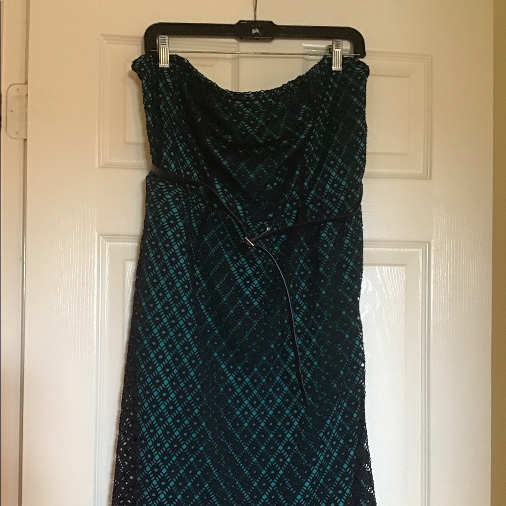 Strapless dress